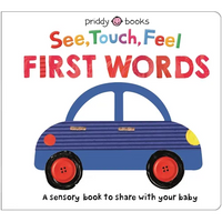 See Touch Feel: First Words: A Sensory Book to Share with Your Baby - Board Book