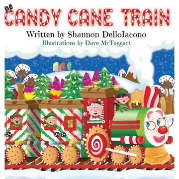 The Candy Cane Train - Hardcover