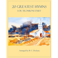 20 Greatest Hymns for Trombone Duet - Paperback