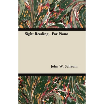 Sight Reading - For Piano - Paperback