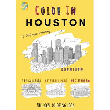 Houston Coloring Book - Paperback