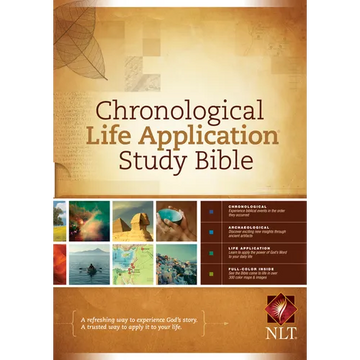 Chronological Life Application Study Bible-NLT - Hardcover