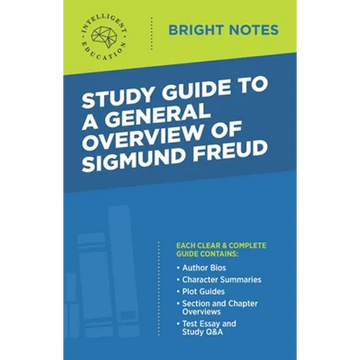 Study Guide to a General Overview of Sigmund Freud - Paperback