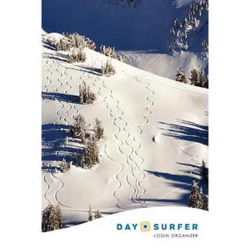 Day Surfer Login Organizer (Fresh Tracks on the Mountain) - Paperback