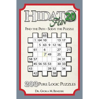 Hidato fun 20: 203 New Logic Puzzles - Paperback