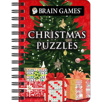 Brain Games - To Go - Christmas Puzzles (Tree and Presents Cover): Volume 4 - Spiral