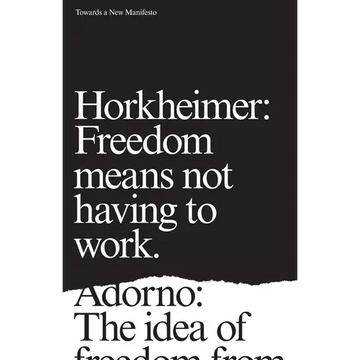 Towards a New Manifesto - Paperback