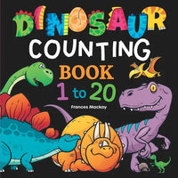 Dinosaur Counting Book 1 to 20 - Paperback