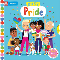 Busy Pride: Push, Pull Slide - Board Book