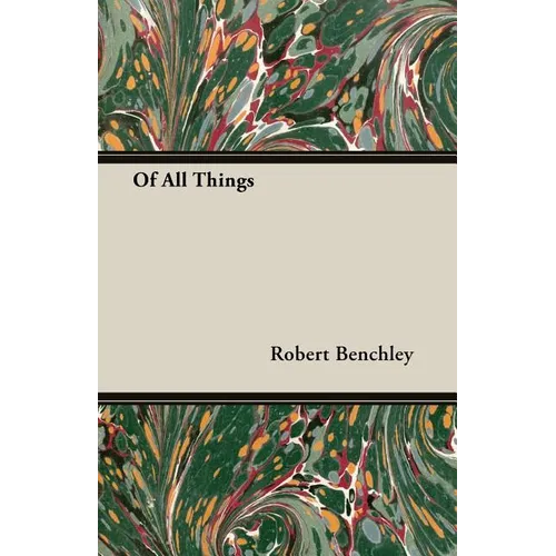 Of All Things