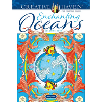 Creative Haven Enchanting Oceans Coloring Book - Paperback