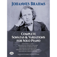 Complete Sonatas and Variations for Solo Piano - Paperback