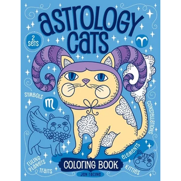 Astrology Cats Coloring Book - Paperback