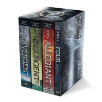 Divergent Series Set: Divergent, Insurgent, Allegiant, Four - Paperback