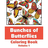 Bunches of Butterflies Coloring Book - Paperback