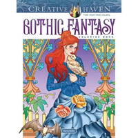 Creative Haven Gothic Fantasy Coloring Book - Paperback
