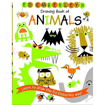 Ed Emberley's Drawing Book of Animals - Paperback