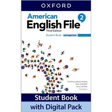 American English File 3e Student Book Level 2 Digital Pack - Paperback