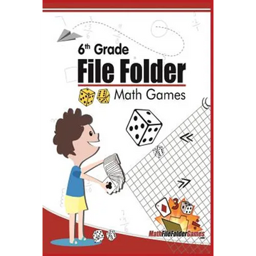 6th Grade File Folder Math Games - Paperback