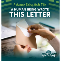 A Human Being Wrote This Letter - Library Binding