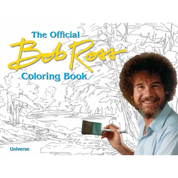The Bob Ross Coloring Book - Paperback