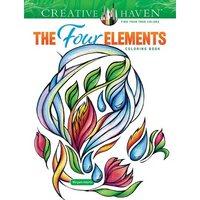 Creative Haven the Four Elements Coloring Book - Paperback