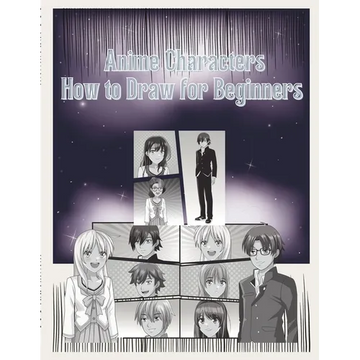 A How-to Draw-Anime Characters: For Beginners - Paperback