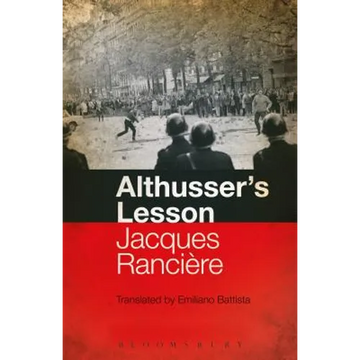 Althusser's Lesson - Paperback