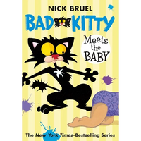 Bad Kitty Meets the Baby (Paperback Black-And-White Edition) - Paperback