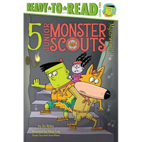 5 Junior Monster Scouts Mysteries in 1!: Hide-And-Seek Pup; Troll Trouble; Lost in the Library; Pumpkin Party; Don't Wake Dracula - Paperback