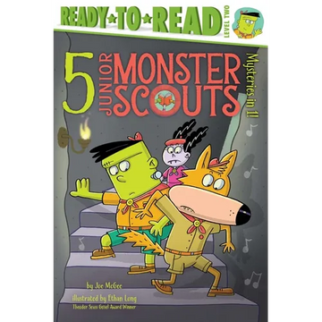 5 Junior Monster Scouts Mysteries in 1!: Hide-And-Seek Pup; Troll Trouble; Lost in the Library; Pumpkin Party; Don't Wake Dracula - Paperback