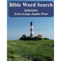 Bible Word Search Ephesians: King James Version Extra Large Jumbo Print - Paperback