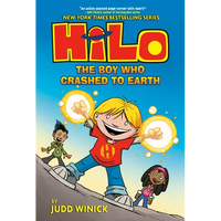 Hilo Book 1: The Boy Who Crashed to Earth: (A Graphic Novel) - Hardcover