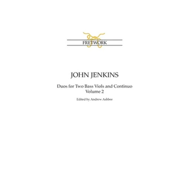 John Jenkins: The Bass Viol Duos Volume 2 - Paperback