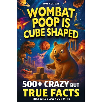 Wombat Poop Is Cube Shaped: And 500+ Other Crazy but True Facts That Will Blow Your Mind (and Impress Your Friends) - Paperback