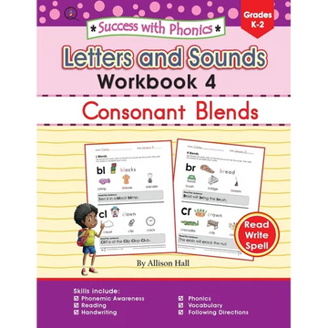 Success with Phonics: Letters and Sounds Workbook 4 - Paperback