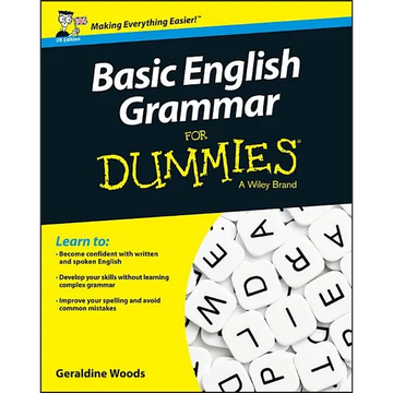 Basic English Grammar for Dummies, UK Edition - Paperback