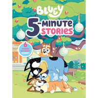 Bluey 5-Minute Stories: 6 Stories in 1 Book? Hooray! - Hardcover