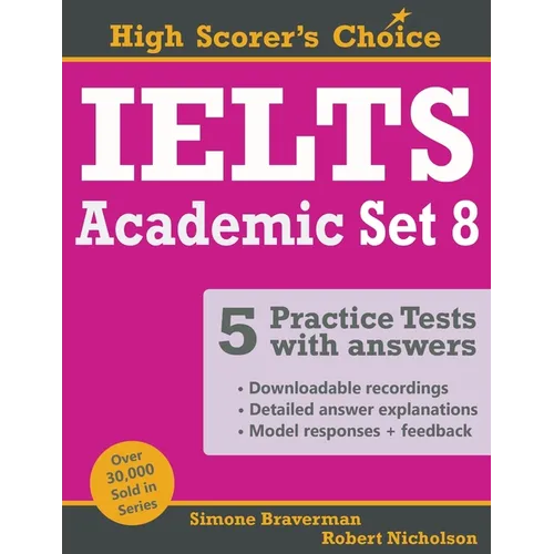 IELTS 5 Practice Tests, Academic Set 8: Tests No. 36-40