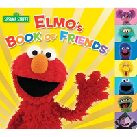 Elmo's Book of Friends - Board Book
