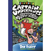 Captain Underpants and the Preposterous Plight of the Purple Potty People: The Eighth Novel - Hardcover