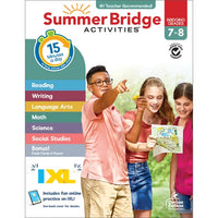 Summer Bridge Activities, Grades 7 - 8 - Novelty