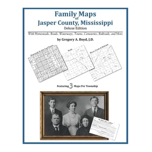 Family Maps of Jasper County, Mississippi