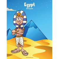 Egypt Coloring Book - Paperback