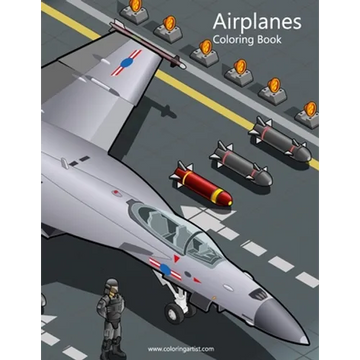 Airplanes Coloring Book 1 - Paperback