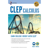 Clep(r) Calculus Book + Online - Paperback