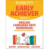 Barron's Early Achiever: Grade 3 English Language Arts Workbook Activities & Practice - Paperback