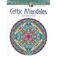 Creative Haven Celtic Mandalas Coloring Book - Paperback