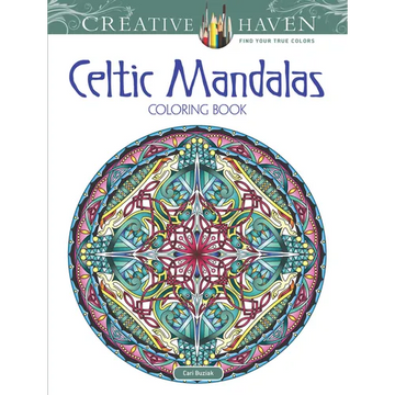 Creative Haven Celtic Mandalas Coloring Book - Paperback
