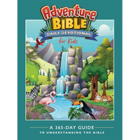 Adventure Bible Daily Devotional for Kids: A 365-Day Guide to Understanding the Bible - Hardcover